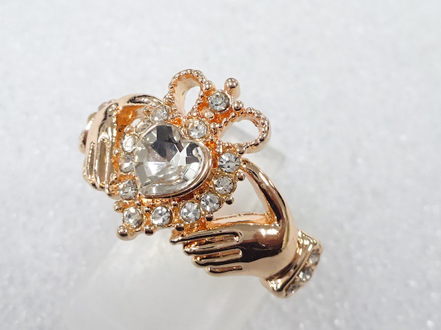 CRYSTAL FASHION RING / JP SIZE 20